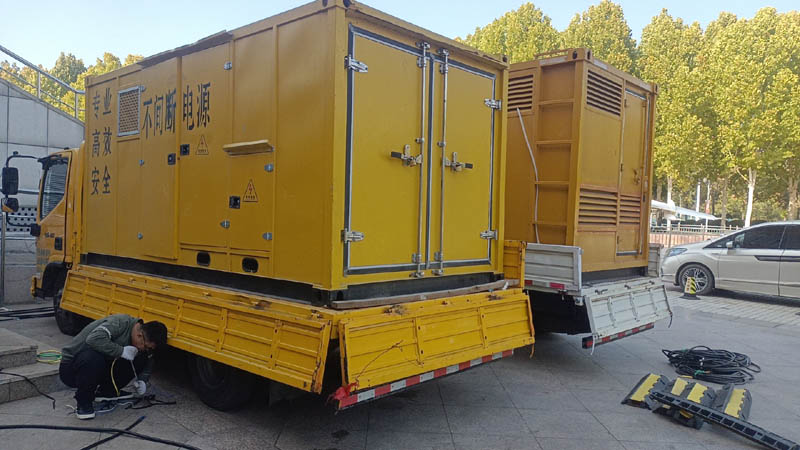 凌云柴油发电机组和UPS电源配合使用时的注意事项